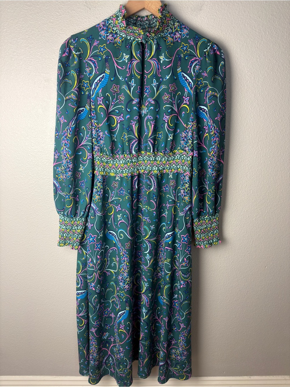 Boden Green Eda Midi Dress - Picture 3 of 10